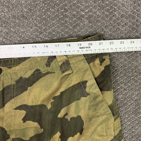 Vintage Fox Camo Cargo Shorts Men's 42 Camouflage Racing Y2K - Picture 9 of 13